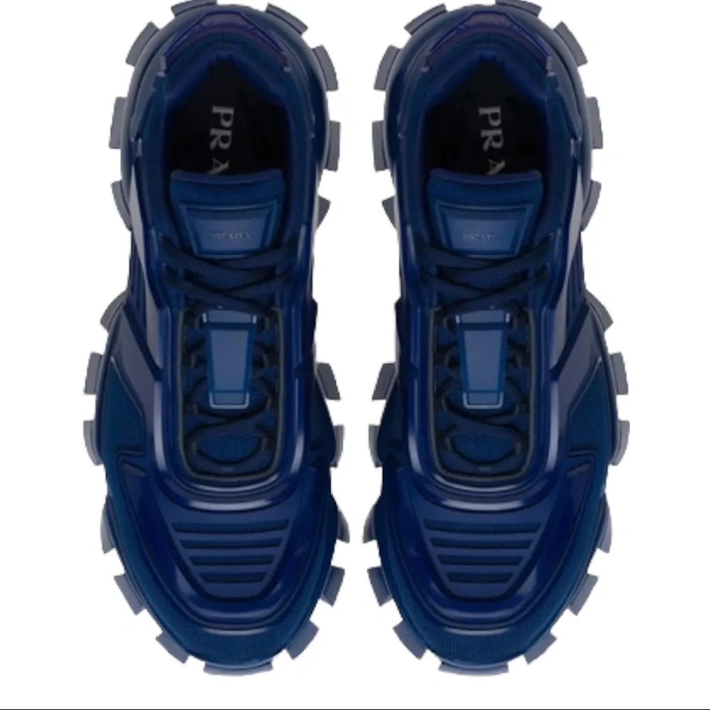 PRADA
Men's Cloudbust Thunder Lug-sole Trainer Sneakers In Danubio - Picture 5 of 6
